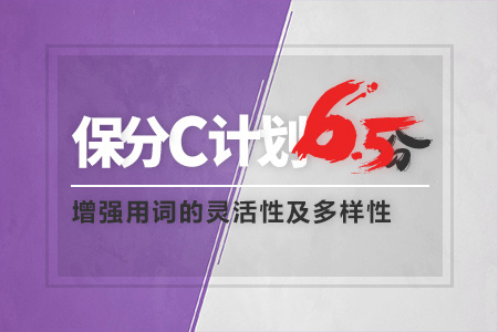 保分C计划（6.5分）课程